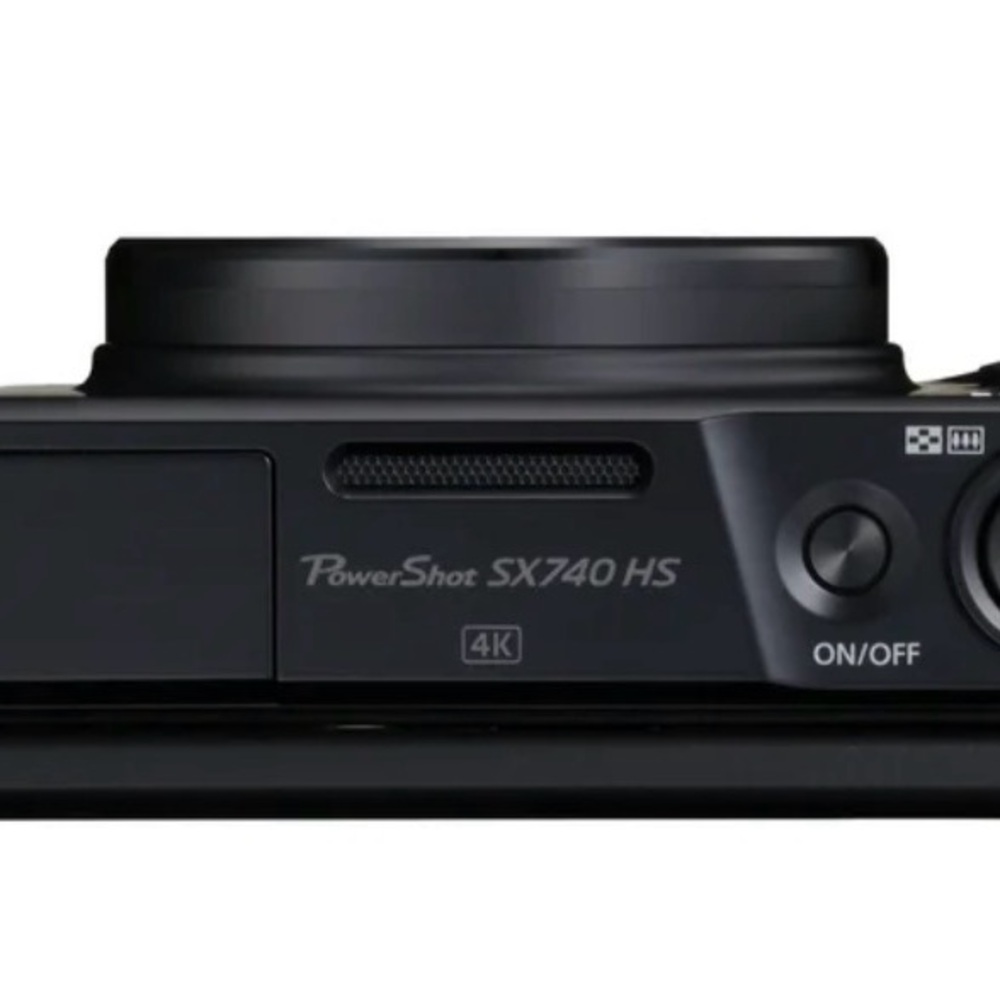 Canon SX740 HS Compact Digital Camera — Black - Picture 5 of 10